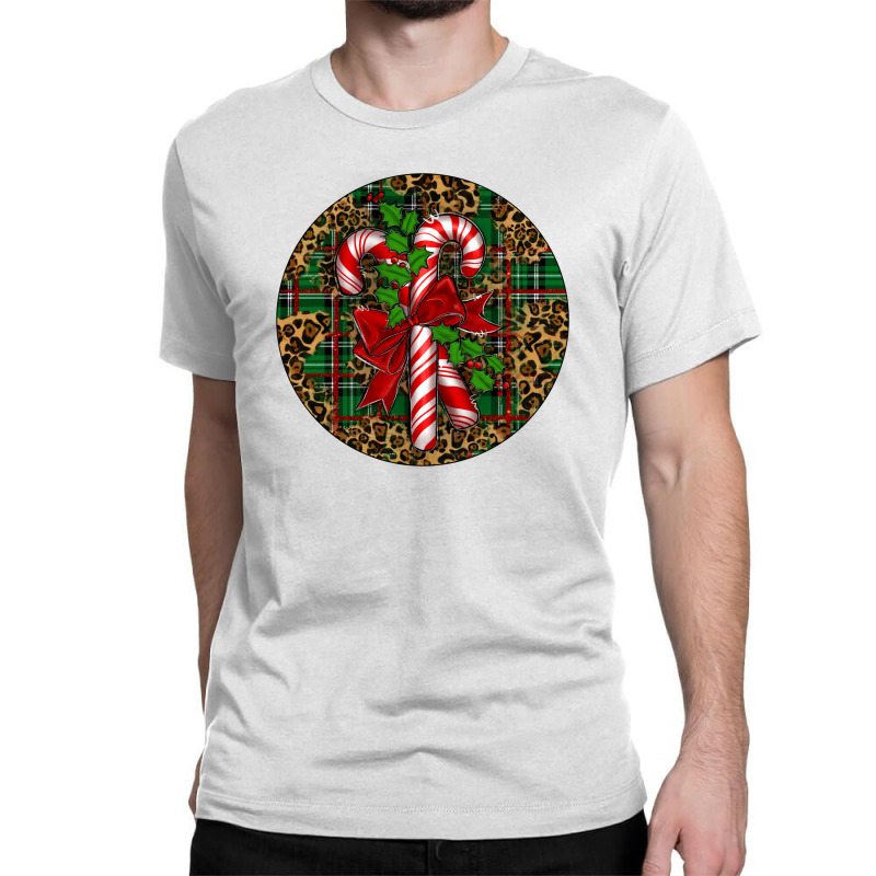 Candy Cane Christmas Classic T-shirt by Christmas Ornament Shop | Artistshot