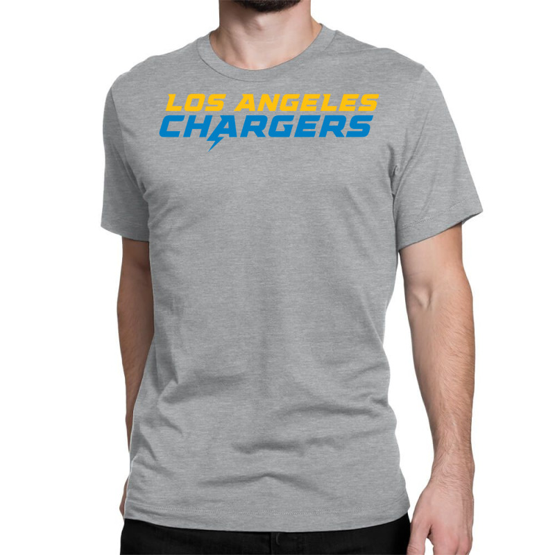 Chargers Wordmark Classic T-shirt by tsevavstm | Artistshot