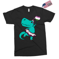 Genderqueersaurus Lgbtq Funny Trex Unicorn Pride A Exclusive T-shirt | Artistshot