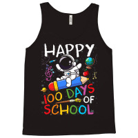 Happy 100 Days Of School Outer Astronaut Space Kid Tank Top | Artistshot