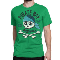 Cartoon Pirate Skull Shirt  Treasure Island Classic T-shirt | Artistshot