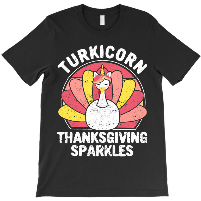 Funny Turkey Unicorn Animal Turkicorn Thanksgiving T-shirt | Artistshot