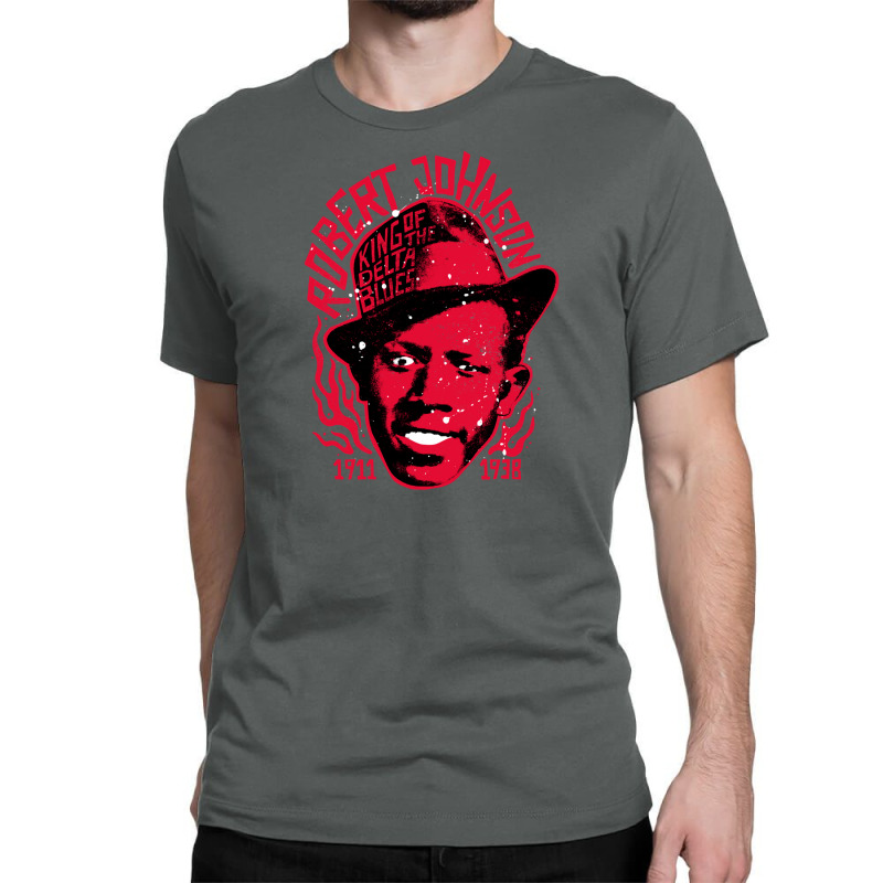 Robert Johnson 1 Classic T-shirt by DeniseDaugherty | Artistshot