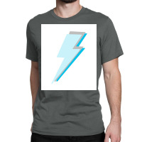 Blue Lightning Bolt  Poster Classic T-shirt | Artistshot