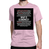 Economics Defined   Economist Poster Copy Classic T-shirt | Artistshot