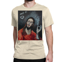 Holy Smoke Poster Copy Classic T-shirt | Artistshot