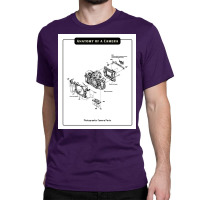 Camera Anatomy Poster Classic T-shirt | Artistshot