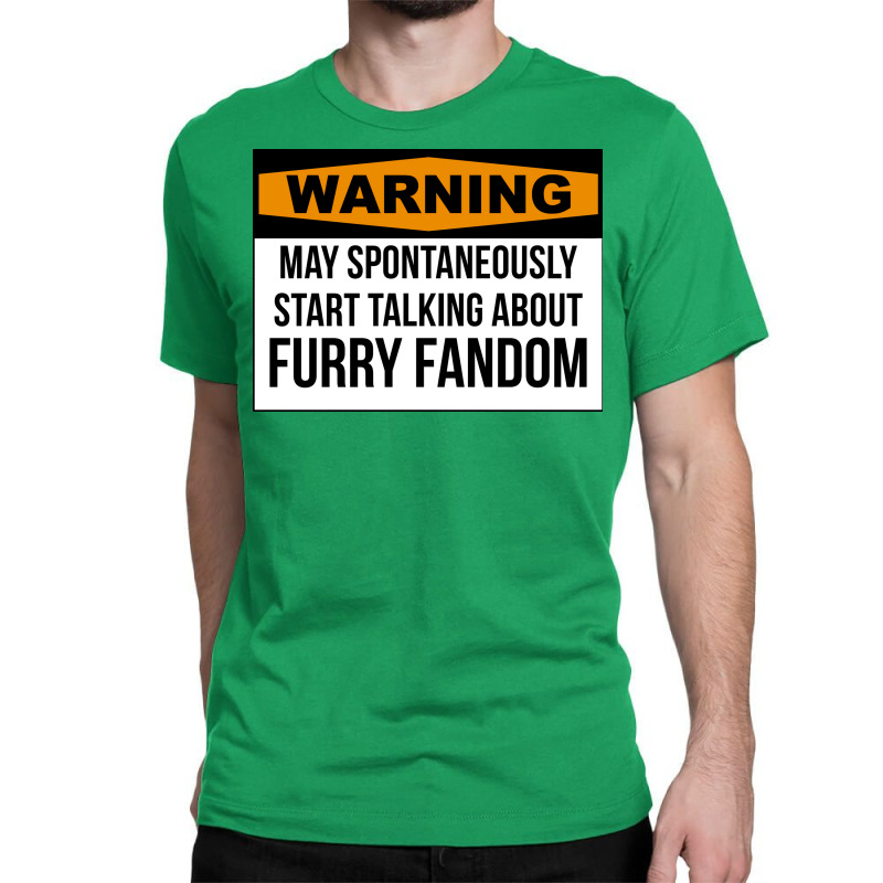 Furry Fandom Poster Copy Classic T-shirt | Artistshot