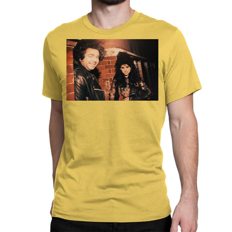 Laszlo & Nadja In The 80s Poster Copy Copy Classic T-shirt | Artistshot