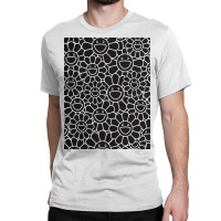 Vintage Flowers Black Poster Classic T-shirt | Artistshot