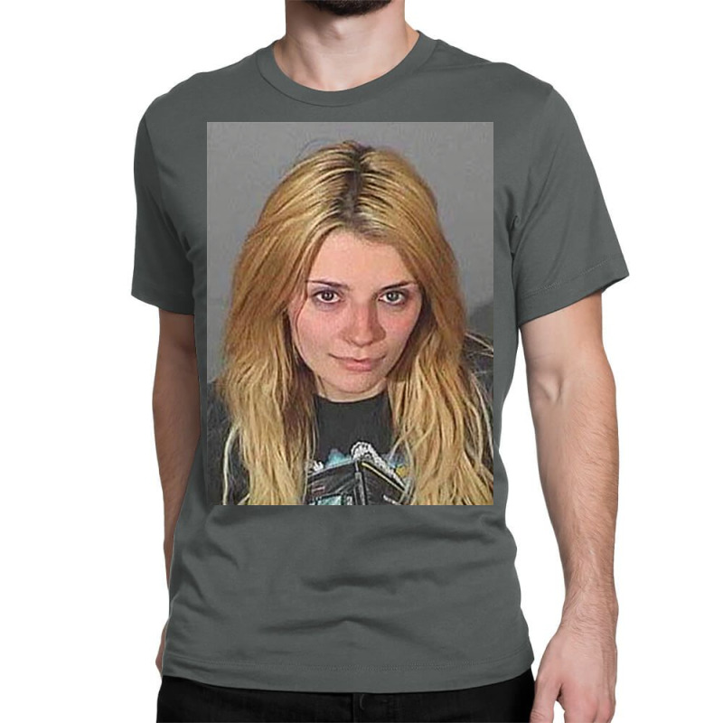 Mischa Barton Mugshot (2007) Poster Copy Copy Classic T-shirt | Artistshot