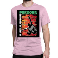 Parkour   No Limits No Boundaries Poster Classic T-shirt | Artistshot