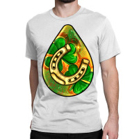 St.patrick's Teardrop Earrings Classic T-shirt | Artistshot