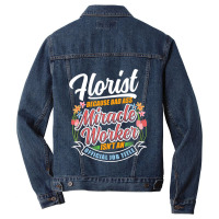 Florists Flower Arranging Gardener Men Denim Jacket | Artistshot