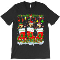 Funny Mandolin In Xmas Socks Lights Mandolin Chris T-shirt | Artistshot