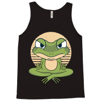 Frog And Frogs Yoga Meditation Meditate Statement  Tank Top | Artistshot