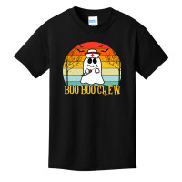 Vector Boo Boo Crew Halloween Quotes T Shirt Desig Basic Youth T-shirt | Artistshot