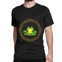 Frog Meditation Frog Men Yoga Yoga Lovers Yoga Classic T-shirt | Artistshot