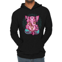 Elephant Spirituality Spiritual Meditation Yoga Lightweight Hoodie | Artistshot