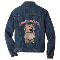 Easily Distracted By Mandolin Player Funny Cute Be Men Denim Jacket | Artistshot