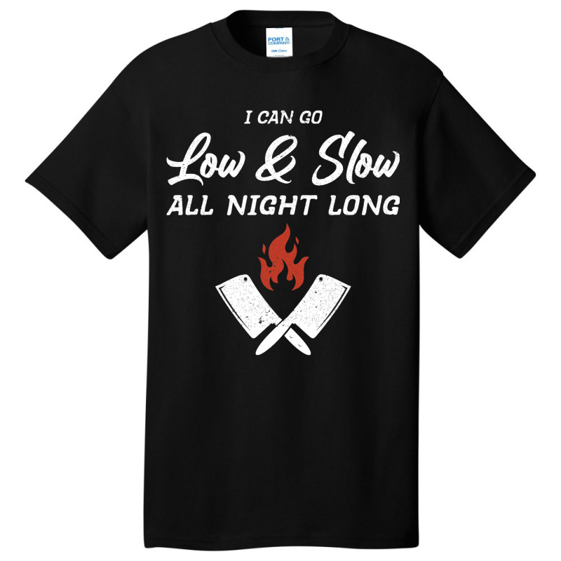 Funny Bbq Gift For Fans Of Smoking Grilling And Ba Basic T-shirt | Artistshot