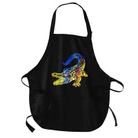 Crocodile Lover T  Shirtcrocodile Aligator With Beutiful Gift Idea T Medium-length Apron | Artistshot