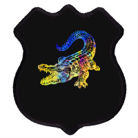 Crocodile Lover T  Shirtcrocodile Aligator With Beutiful Gift Idea T Shield Patch | Artistshot