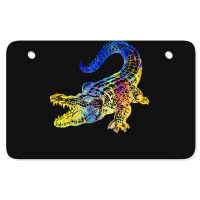 Crocodile Lover T  Shirtcrocodile Aligator With Beutiful Gift Idea T Atv License Plate | Artistshot