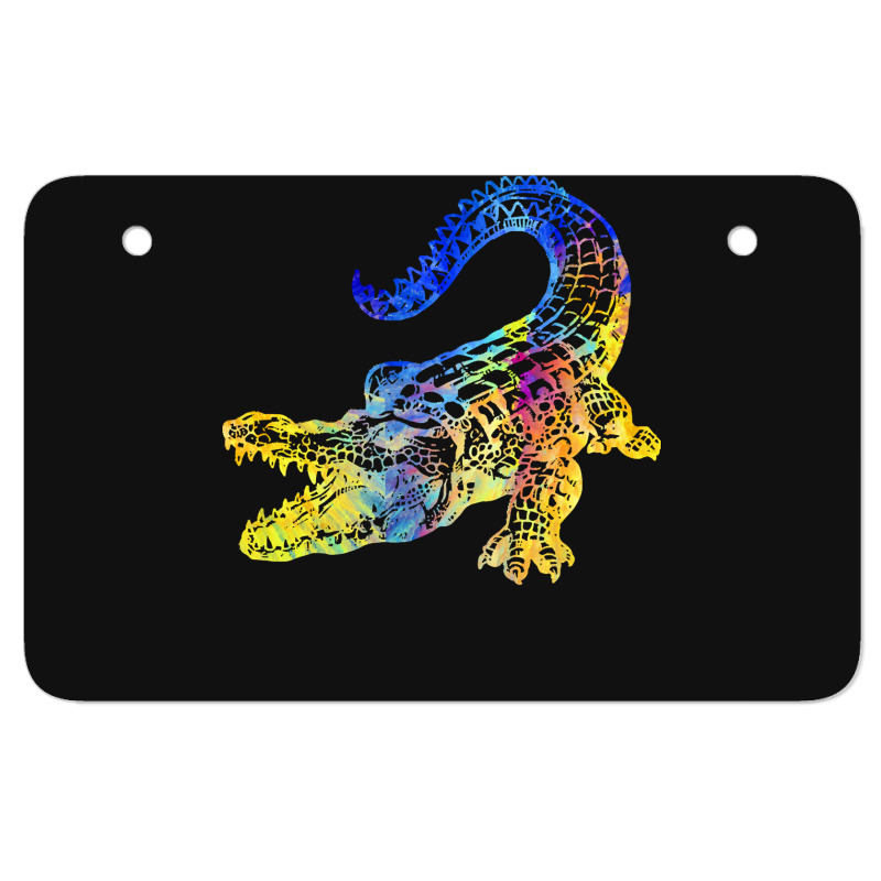 Crocodile Lover T  Shirtcrocodile Aligator With Beutiful Gift Idea T Atv License Plate | Artistshot