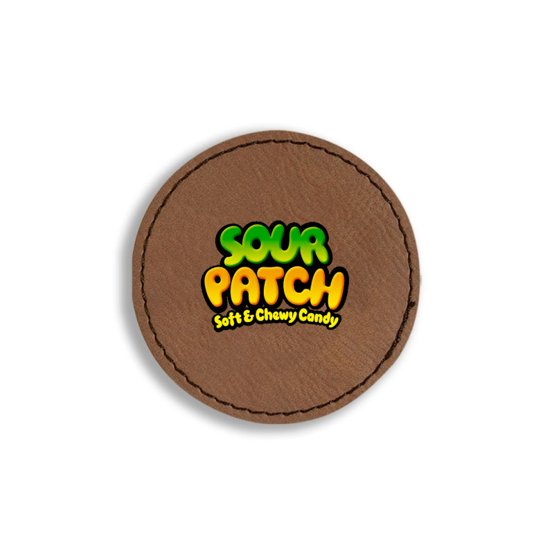 Sour Patch Kids Round Leatherette Patch | Artistshot