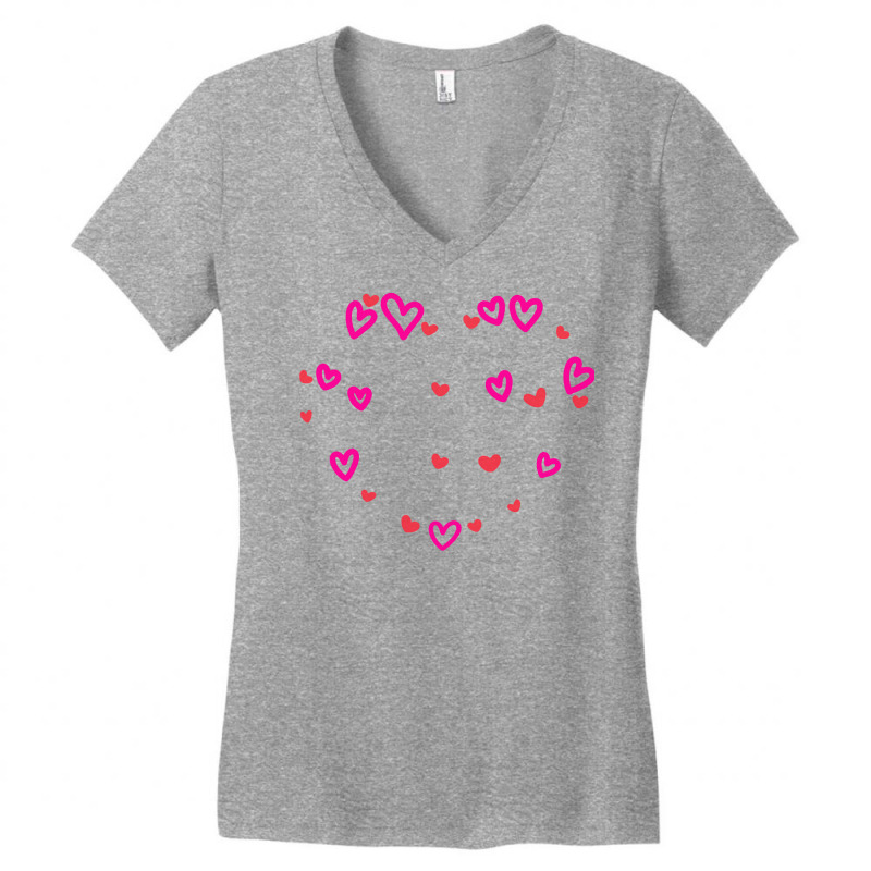 Happy Valentines Day T  Shirt Happy Valentine Women's V-Neck T-Shirt by protectiveblackening | Artistshot