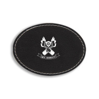 Hey Assbutt Oval Leatherette Patch | Artistshot