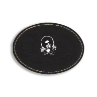 Mac Dre Airbrush Stencil Oval Leatherette Patch | Artistshot