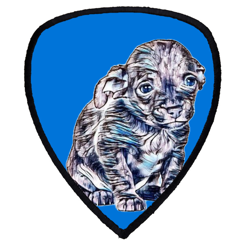 Adorable Little Mixed Breed P Shield S Patch | Artistshot