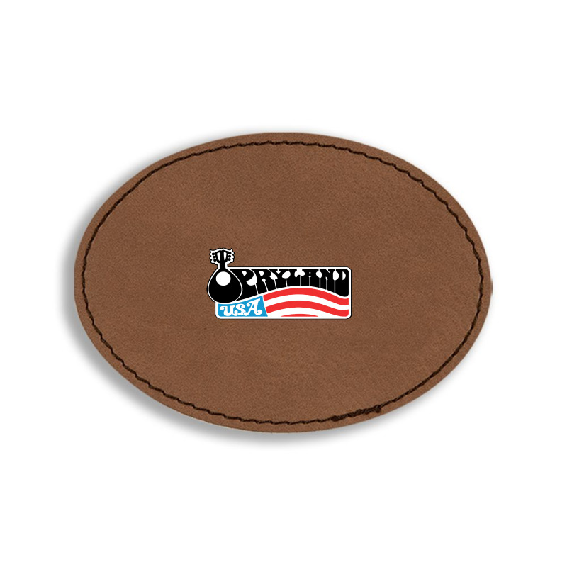 Opryland Usa Oval Leatherette Patch | Artistshot