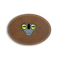 10 Ben Grey Matter Oval Leatherette Patch | Artistshot