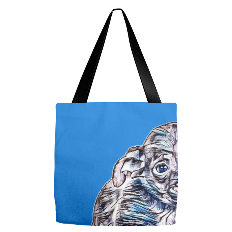 Adorable Little Mixed Breed P Tote Bags | Artistshot