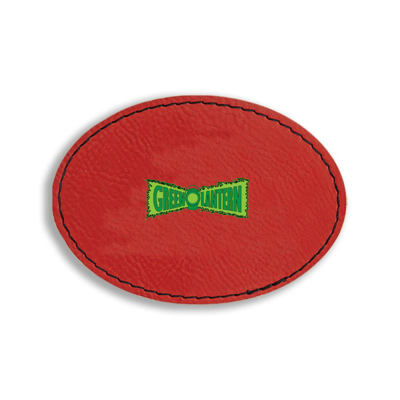 Green Lantern,green Lantern Oval Leatherette Patch | Artistshot