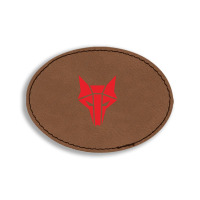 Red Rising House Mars Oval Leatherette Patch | Artistshot