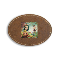 Mark Ryden - Duo Siblings Oval Leatherette Patch | Artistshot