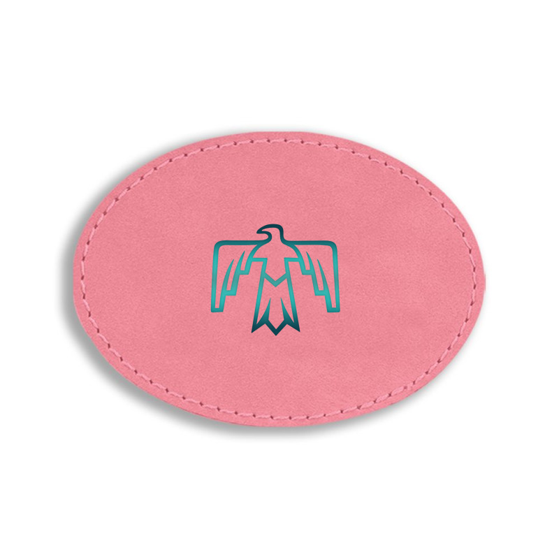 Thunderbird, Native American, Bird, Eagle, Totem, Animal Premium T Shi Oval Leatherette Patch | Artistshot