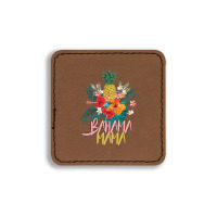 Bahama Mama Square Leatherette Patch | Artistshot