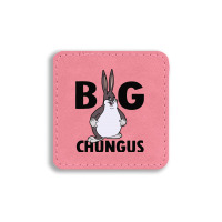 Big Chungus Square Leatherette Patch | Artistshot