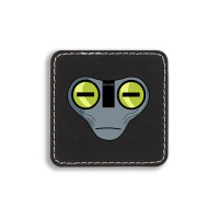 10 Ben Grey Matter Square Leatherette Patch | Artistshot