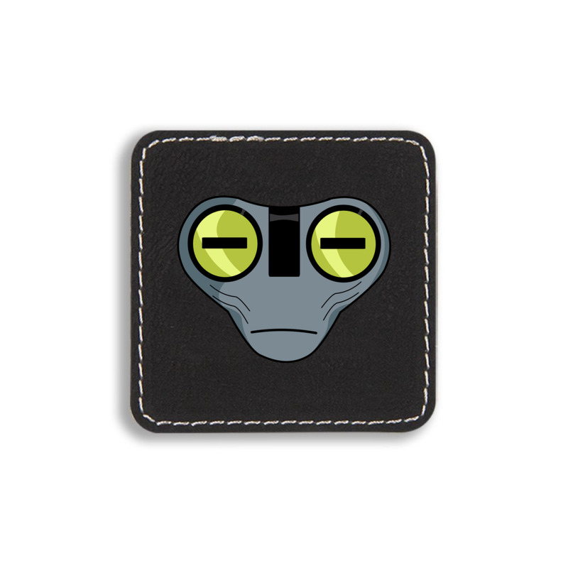 10 Ben Grey Matter Square Leatherette Patch | Artistshot