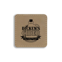 Dickens Cider Square Leatherette Patch | Artistshot