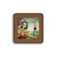 Mark Ryden - Duo Siblings Square Leatherette Patch | Artistshot