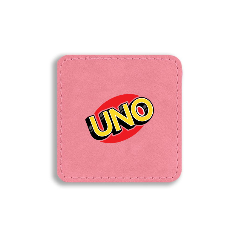 Uno Card Game Square Leatherette Patch | Artistshot