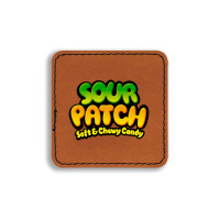 Sour Patch Kids Square Leatherette Patch | Artistshot