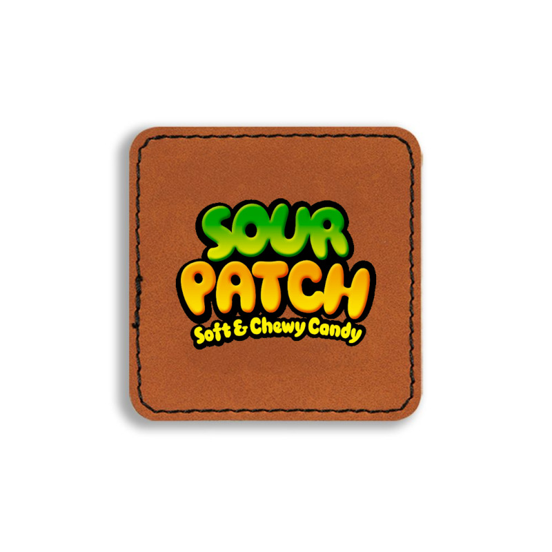 Sour Patch Kids Square Leatherette Patch | Artistshot